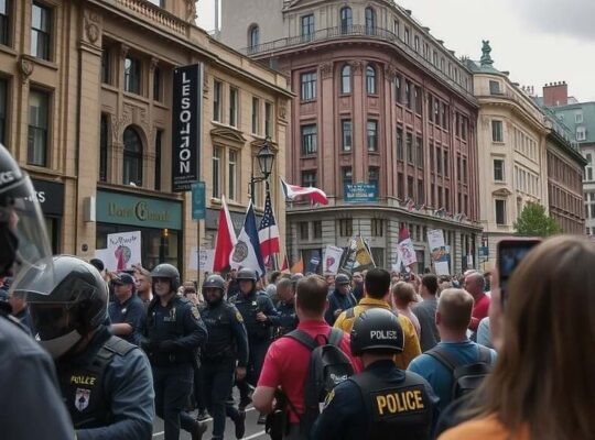 Giessen Protests: Over 50 Police Injured in Clashes