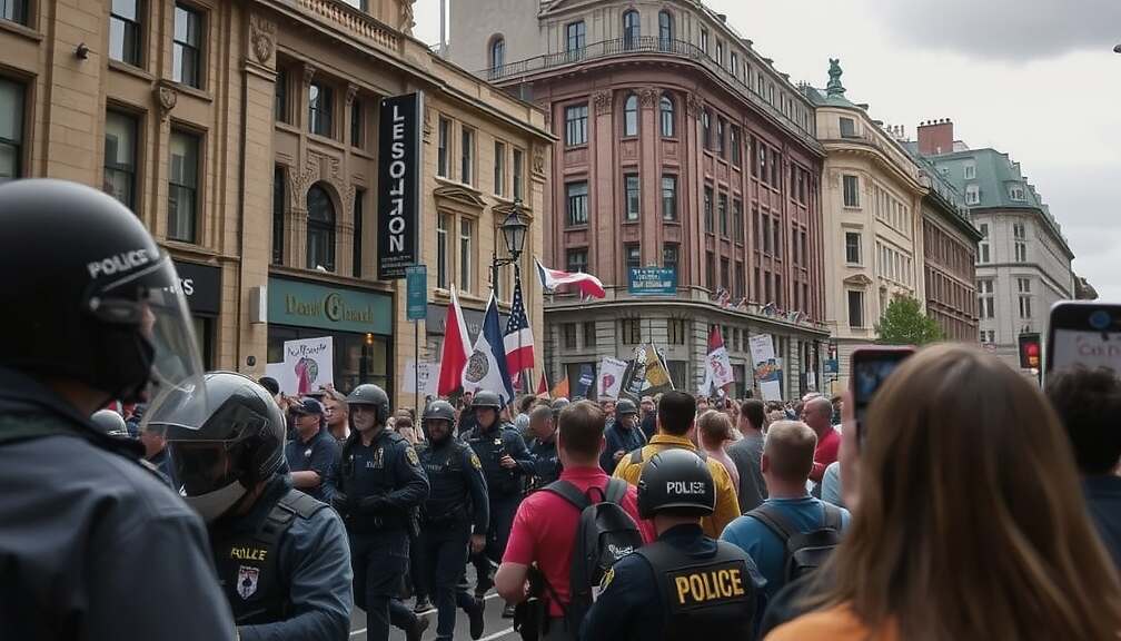 Giessen Protests: Over 50 Police Injured in Clashes