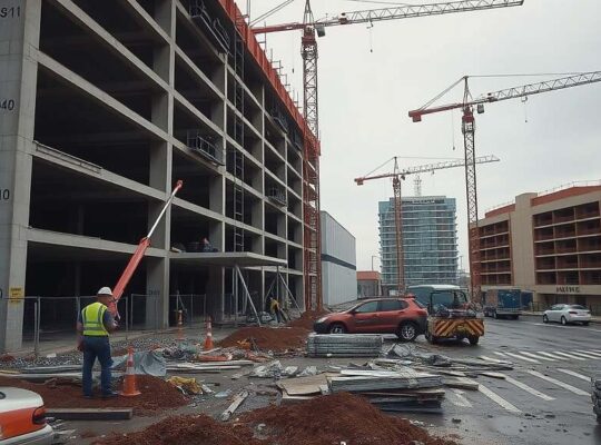 Construction Orders Decline Sharply in Germany