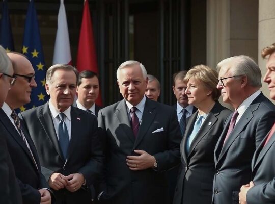 European Leaders Confer with Trump on Ukraine Peace Talks