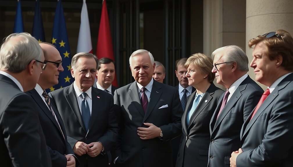 European Leaders Confer with Trump on Ukraine Peace Talks