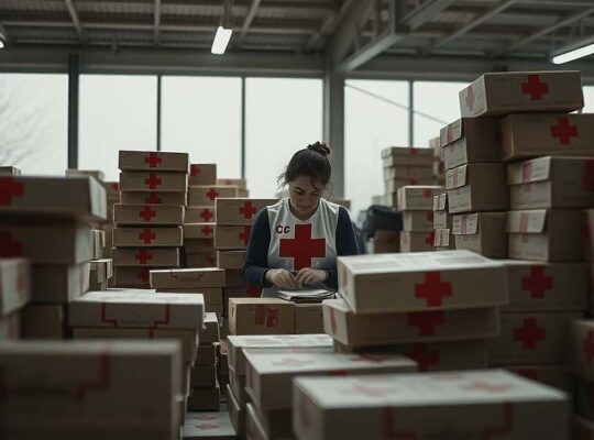 German Red Cross Faces Significant Drop in Donations