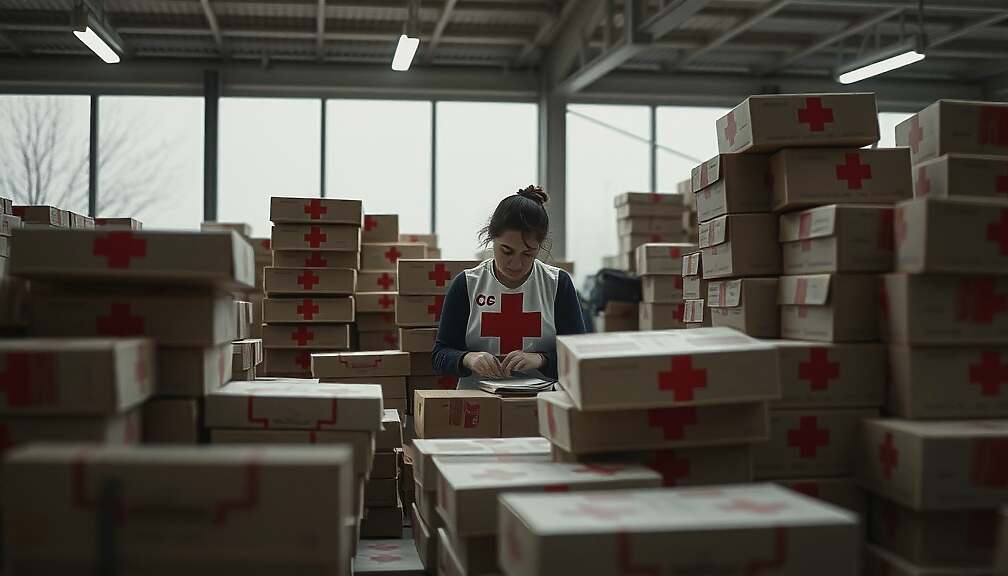 German Red Cross Faces Significant Drop in Donations