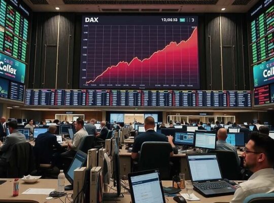 DAX Gains 1.2% on Geopolitical Relief, Fed Confidence, and Rising Gold as Oil and Gas Prices Decline