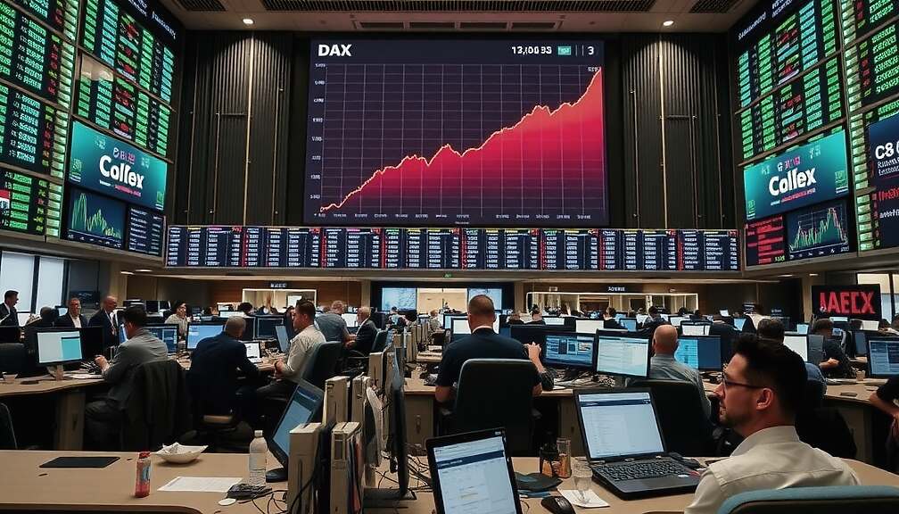 DAX Gains 1.2% on Geopolitical Relief, Fed Confidence, and Rising Gold as Oil and Gas Prices Decline