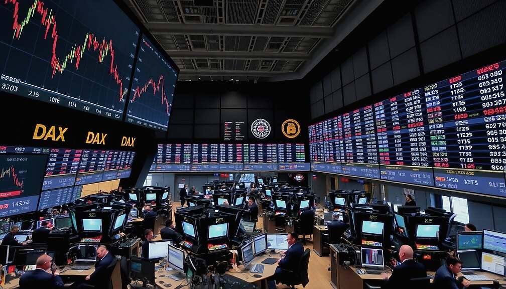 DAX Holds Steady Midday as Investors Await Fed Speech, German Stocks Show Resilient Sentiment