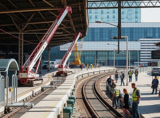 Greens Urge German Federal Government to Double Funding for Rail Station Modernisation and Safety After Deutsche Bahn's Immediate Programme Launch.