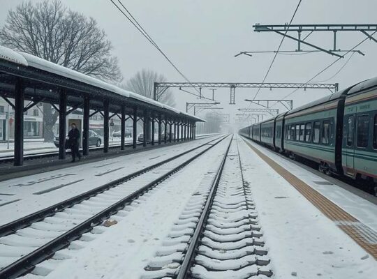 Winter Storm Threatens German Rail Travel