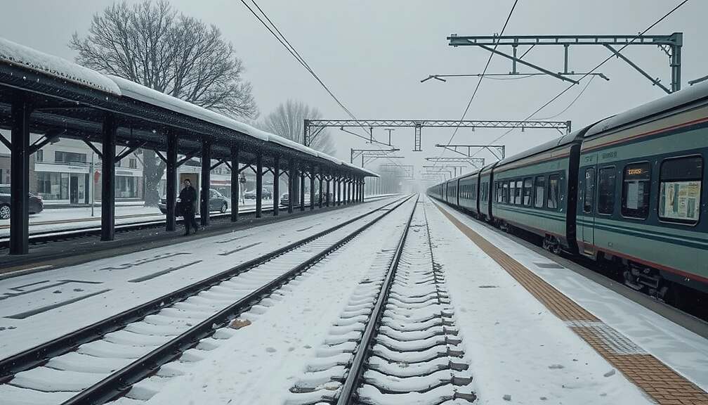 Winter Storm Threatens German Rail Travel
