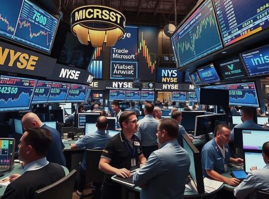 Microsoft Falls 10% As Azure Growth Slumps, Markets Tumble in the Face of Mixed Signals