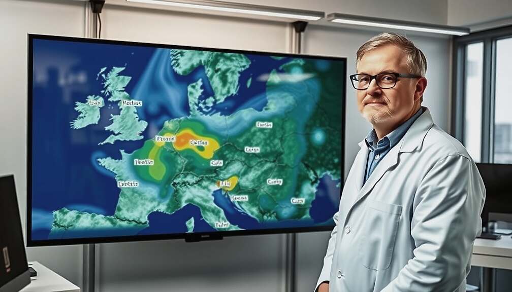 Icy Rainstorm Looms Over Northeast Germany, Threatening Roads and Rails