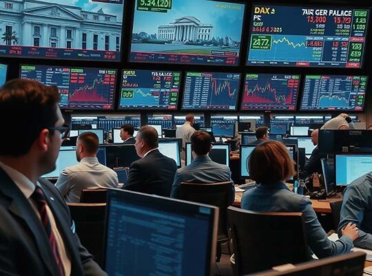 DAX Slips 0.1% Midday Ahead of Fed Powell's Speech; Gold Rises, Oil Stagnates