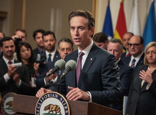 California Governor Gavin Newsom Urges EU to Unite Against Trump Threat