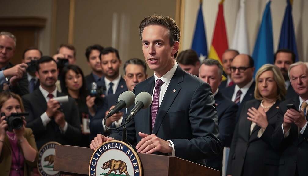 California Governor Gavin Newsom Urges EU to Unite Against Trump Threat