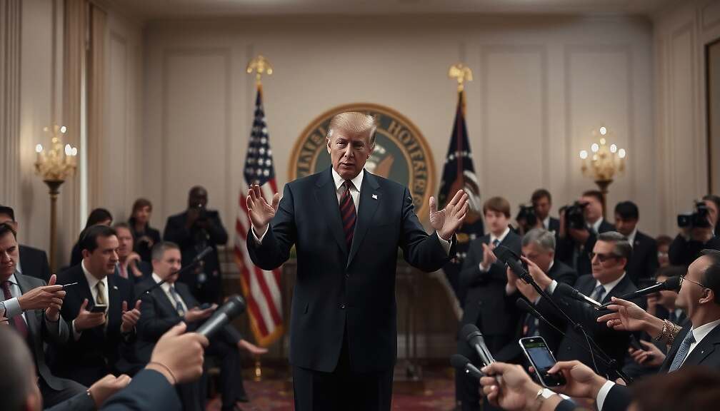 Trump Threatens Iran with Massive Naval Armada, Demands Rapid Negotiations.