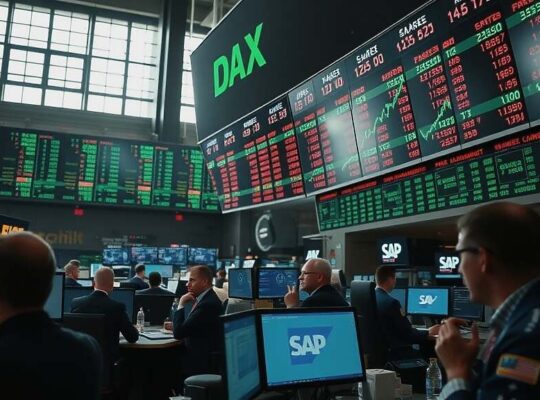 Dax Gains as SAP Leads, Gas and Oil Prices Soar, Geopolitical Risks Loom100% English