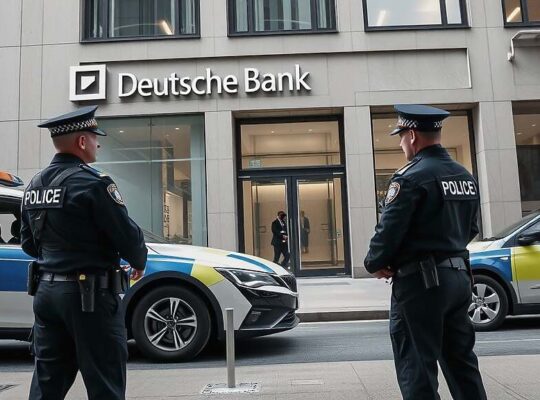 Money‑Laundering Raid Targets Deutsche Bank in Frankfurt and Berlin