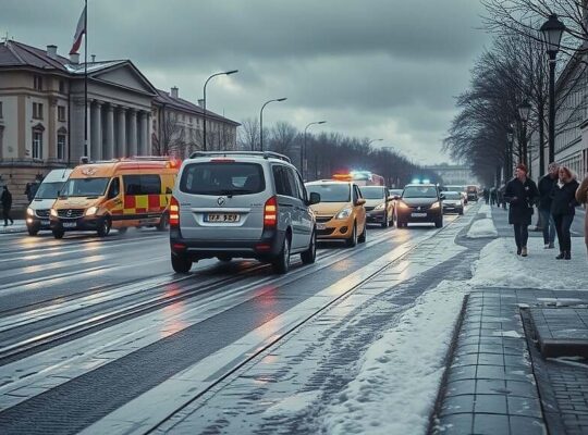 Snow‑Ice Storm Halts Transport, Sparks Accidents Across Germany
