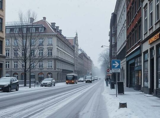 Germany Lowers Severe Weather Alerts, Maintains Snowfall Warnings Across North and Central Regions