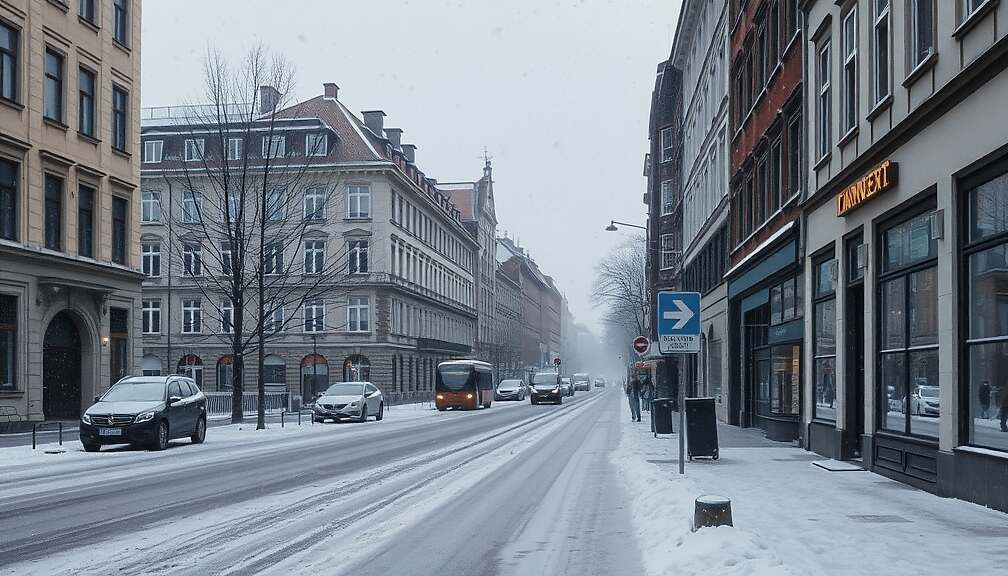 Germany Lowers Severe Weather Alerts, Maintains Snowfall Warnings Across North and Central Regions