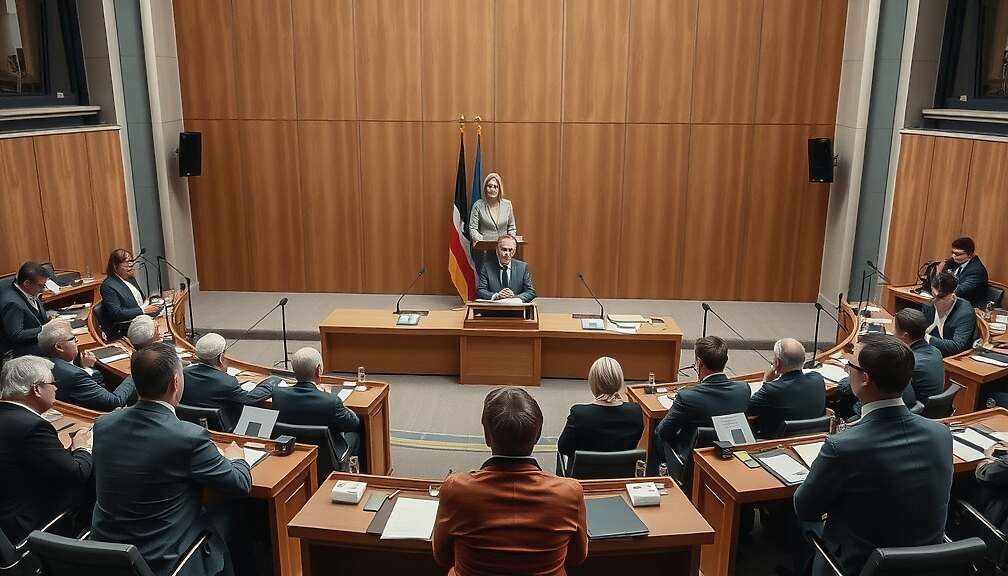 Left Party Signals Willingness to Amend Constitution in Germany's Social State Reform Debate