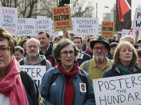 Verdi Demands Wage Hike for Public Sector Workers Amid Rising Tensions