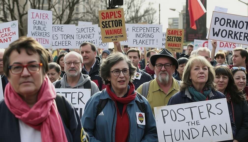 Verdi Demands Wage Hike for Public Sector Workers Amid Rising Tensions