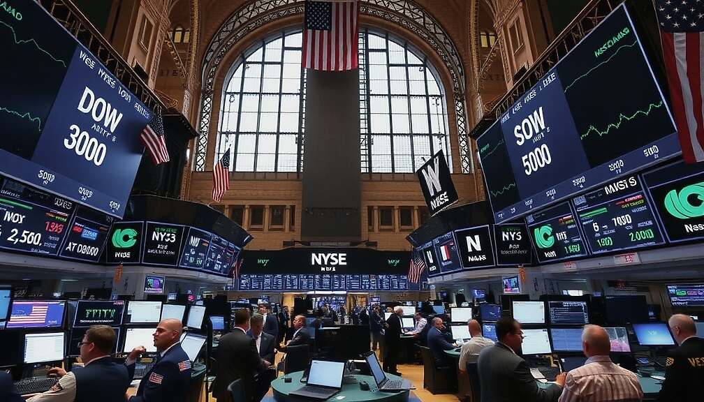 US Stocks Hold Steady as Fed Keeps Rates While Trump Exerts Pressure - Nasdaq Declines, Gold and Oil Rise