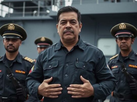 Trump Releases Photo Allegedly Showing Maduro After Apprehension