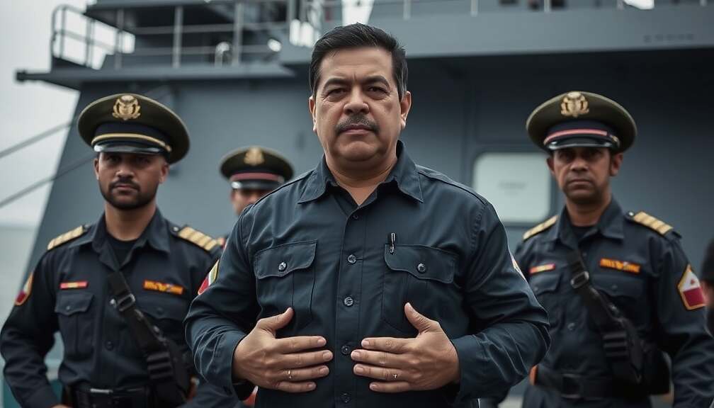 Trump Releases Photo Allegedly Showing Maduro After Apprehension