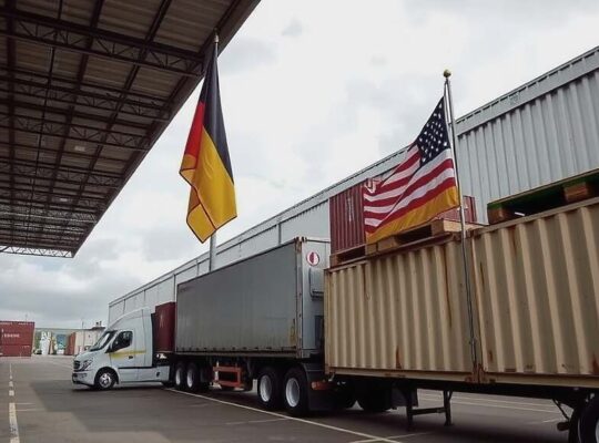 German Exports to the U.S. Tumble 9.4 %, Shrinking Surplus to Lowest Since 2021 - U.S. Lags Behind China in Global Trade Balance.