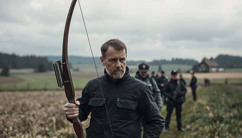 Police Shoot Man with Crossbow After Threatening First Responders