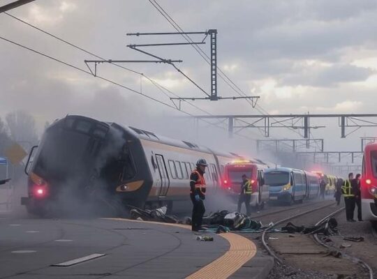 Spanish Train Disaster Claims 10 Lives, Leaves 25 Seriously Injured in Southern Cordoba.