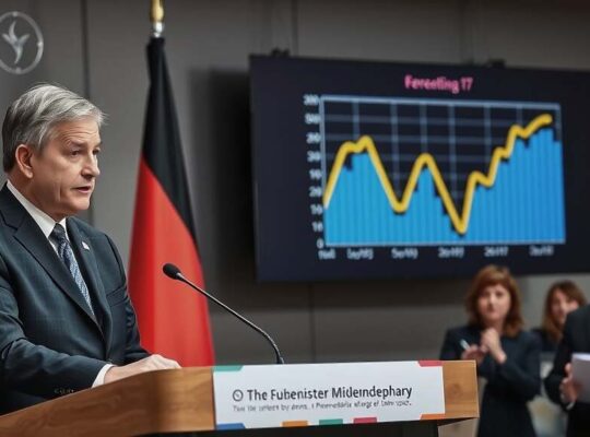 Germany Lowers 2026 GDP Growth Forecast to 1% Amid Export Headwinds
