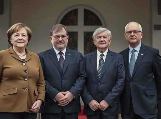 Top German Politicians, Including Merkel and Scholz, Attend State Funeral of Former Bundestag Chair Rita Süßmuth