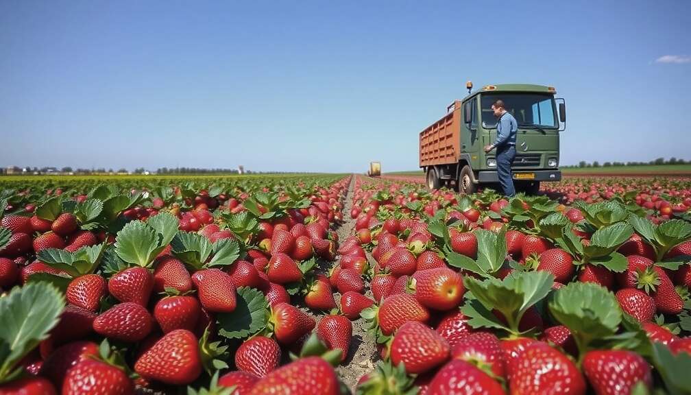 Germany's 2025 Berry Harvest Jumps 23 % to Record 45 700 Tonnes Amid Improved Weather }