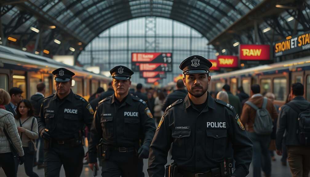 German Train Stations Record Surge in Knife and Sexual Crimes - 5,660 Violent Attacks on Police, Leipzig Tops Hotspot List