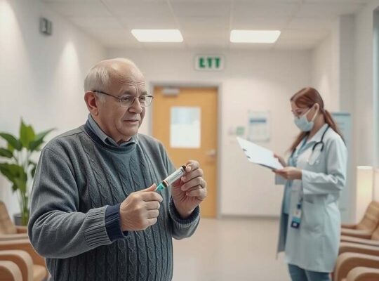 German Seniors' Flu Vaccination Rate Plummets to 41%, Far Below WHO's 75% Target