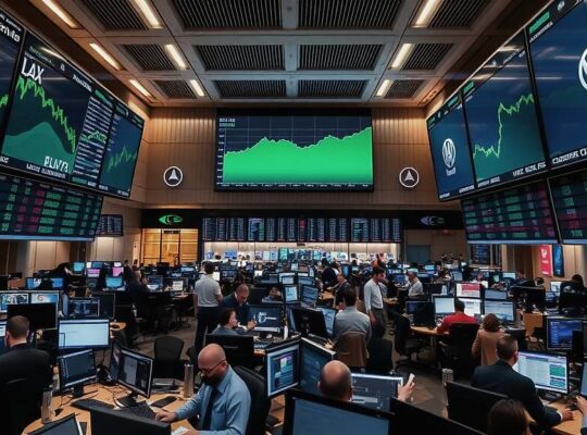 DAX Gains as Mercedes‑Benz Blows Out Profits and Cuts Dividend