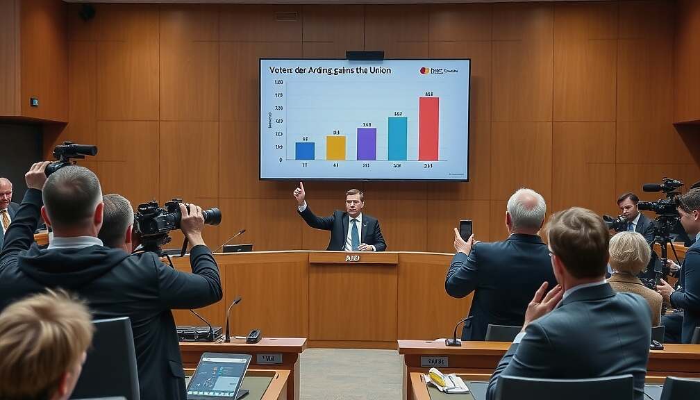 AfD Nears CDU/CSU Lead in Latest RTL/ntv Poll; Greens & Left Fall Behind