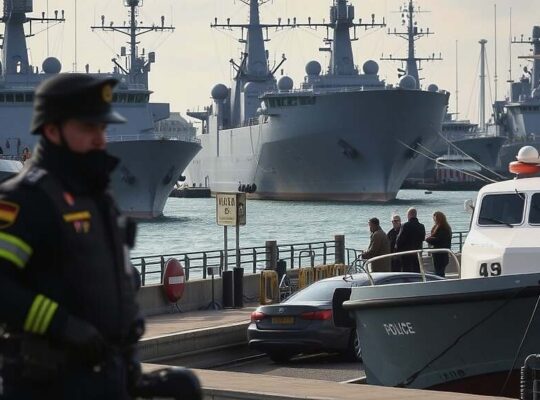 Two Arrested After Sabotage Attempts on German Navy Ships in Hamburg.