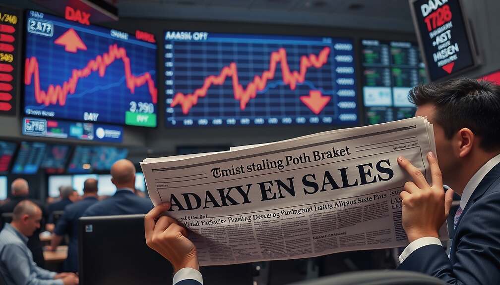 DAX Slides Toward 25,000 as Airbus Forecasts Weaken While Oil and Gas Prices Rise