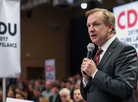 Merz Re‑elected CDU Leader with 91.2% Vote in Stuttgart Party Conference