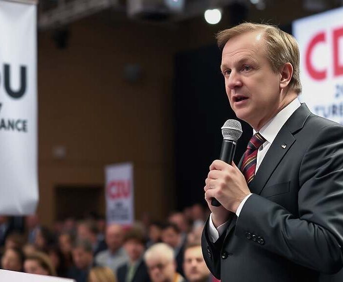 Merz Re‑elected CDU Leader with 91.2% Vote in Stuttgart Party Conference
