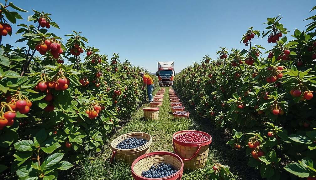 German 2025 Berry Harvest Hits Record 45,700 Tons, Up 23% From 2024