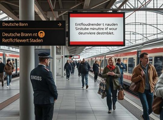 German Rail Company Calls for Nationwide Moment of Silence After Train Attendant's Fatal Attack