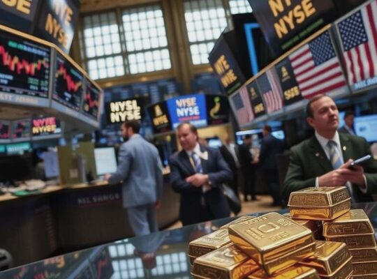 US Markets Tumble on AI‐Fears as Gold Jumps to Record $5,234 an Ounce
