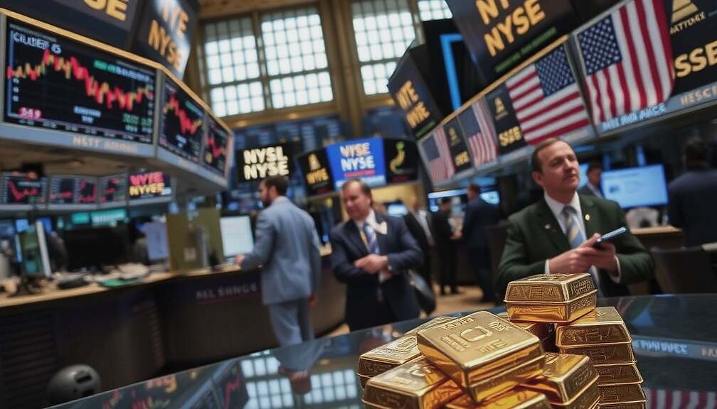 US Markets Tumble on AI‐Fears as Gold Jumps to Record $5,234 an Ounce