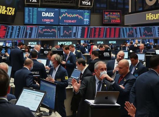 Customs Turmoil Drives DAX Below 25,000, Markets in Uncertainty