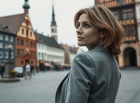 Actress Karoline Schuch, Raised in East Germany, Voices Unease Ahead of Upcoming State Elections in the East